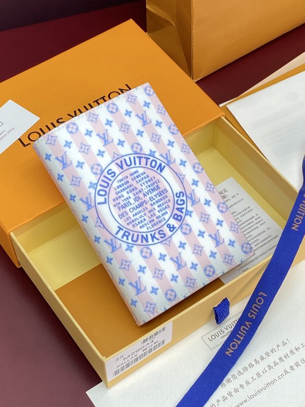 LV 여권 케이스 체리블라썸 캔버스 001-274296