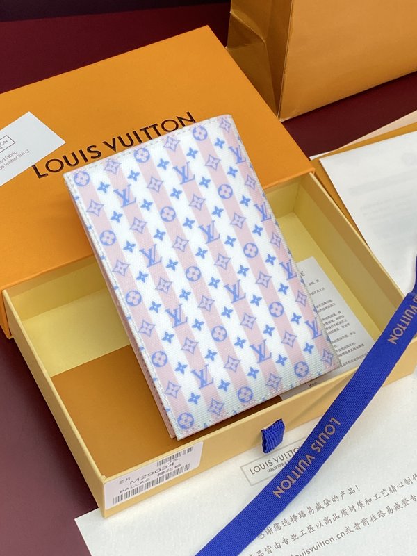 LV 여권 케이스 체리블라썸 캔버스 001-274296