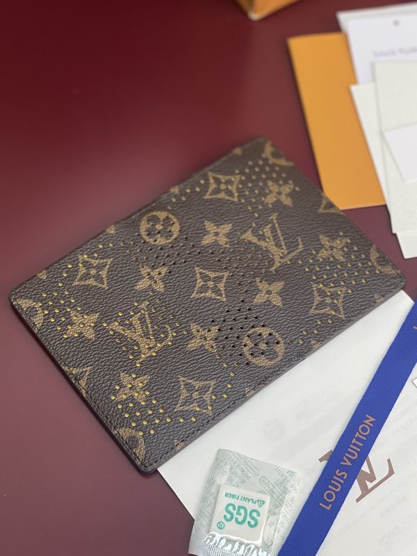 LV 포켓 머니클립 옐로우 브라운 001-274300