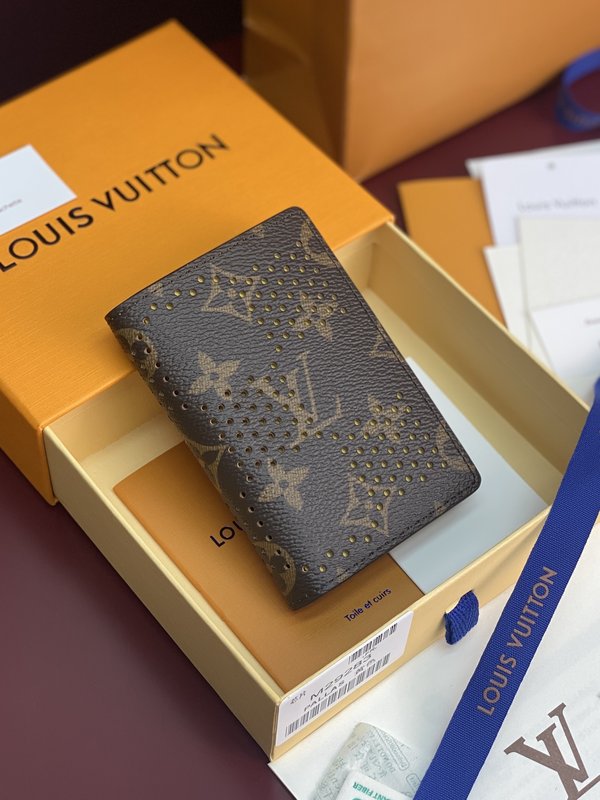 LV 포켓 머니클립 옐로우 브라운 001-274300