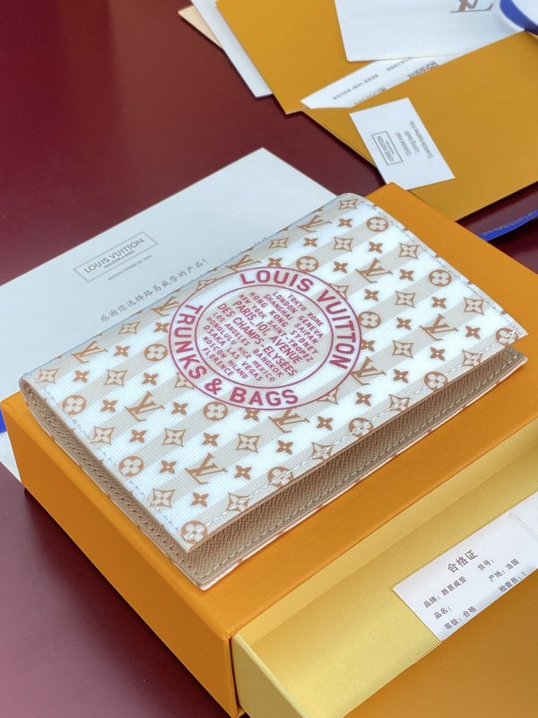 LV 캔버스 여권케이스 001-274310