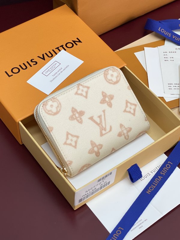 LV 모노그램 오리진 캔버스 지피 코인 퍼스 001-274475