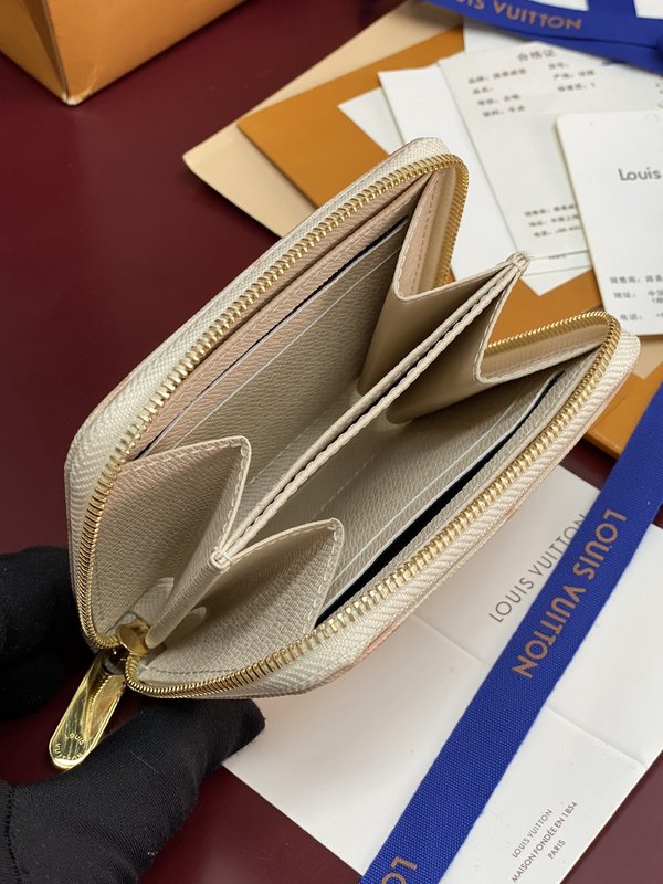 LV 모노그램 오리진 캔버스 지피 코인 퍼스 001-274475