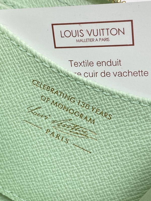 LV 모노그램 캔버스 지퍼 코인 퍼스 001-274476