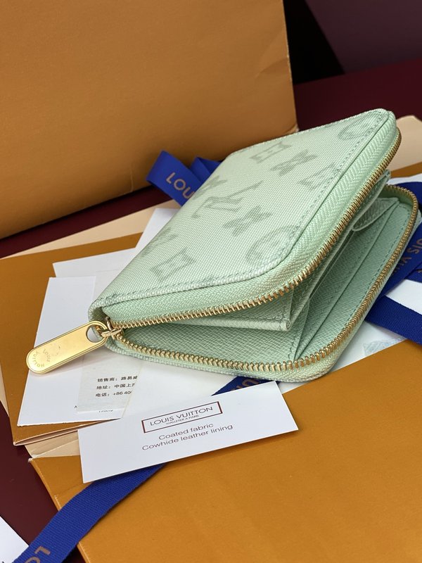 LV 모노그램 캔버스 지퍼 코인 퍼스 001-274476