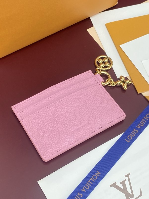 LV Charms 명함지갑 (분홍색) 001-274497