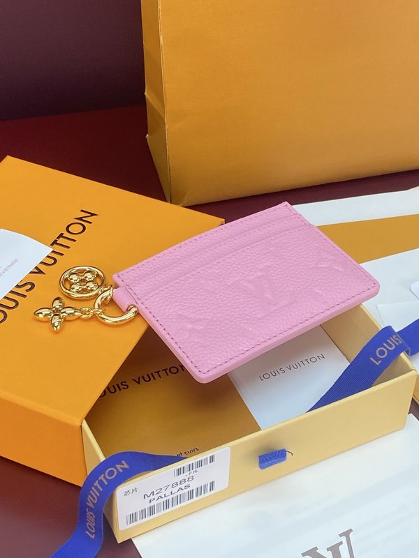 LV Charms 명함지갑 (분홍색) 001-274497