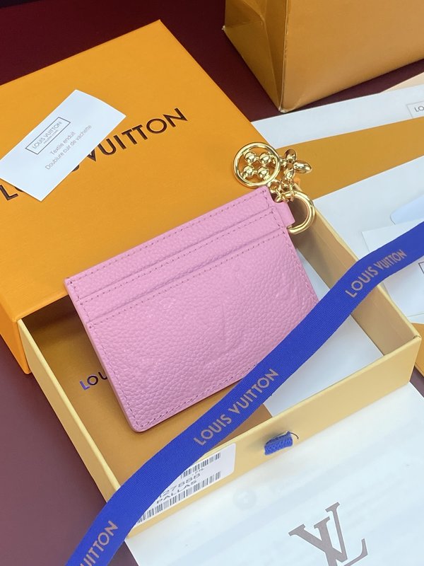 LV Charms 명함지갑 (분홍색) 001-274497