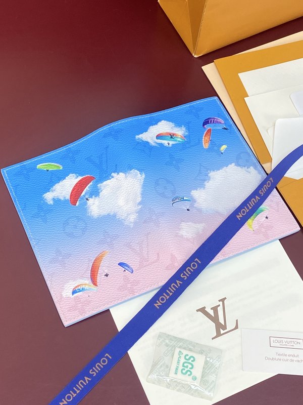 LV 모노그램 캔버스 여권 케이스 001-274501