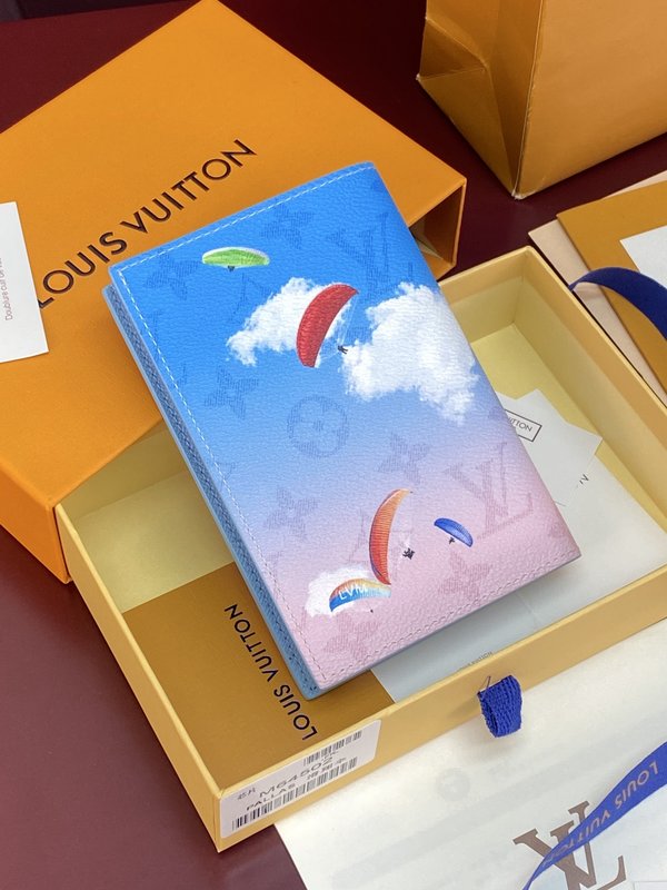 LV 모노그램 캔버스 여권 케이스 001-274501