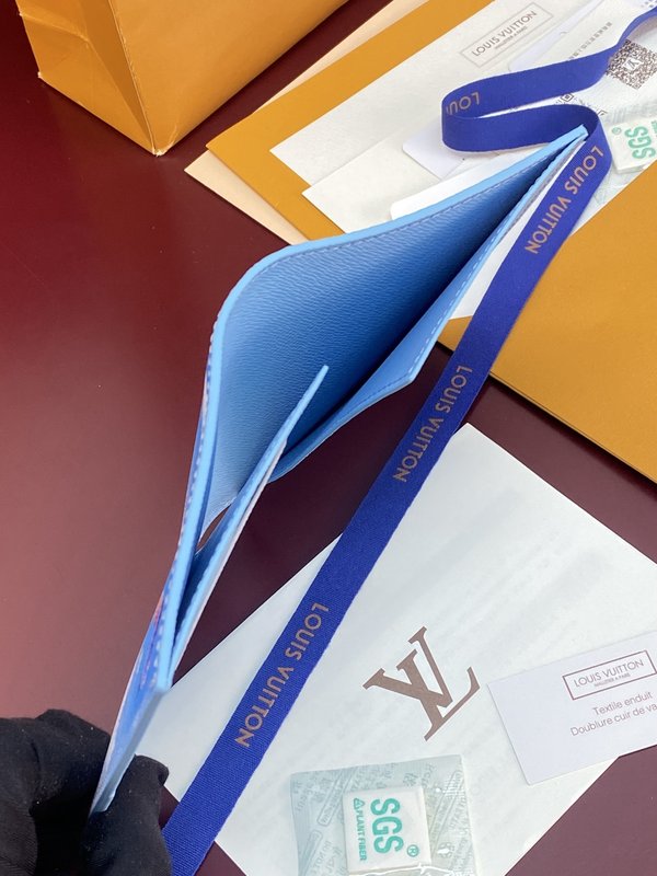 LV 모노그램 캔버스 여권 케이스 001-274501