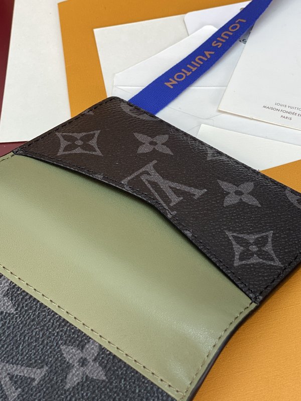 LV 포켓 머니클립 Monogram Eclipse 캔버 001-274506