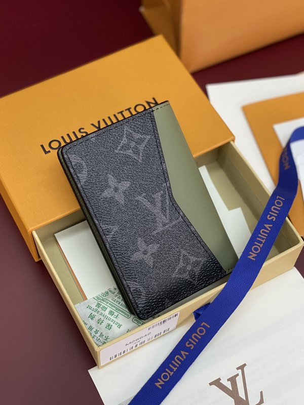 LV 포켓 머니클립 Monogram Eclipse 캔버 001-274506