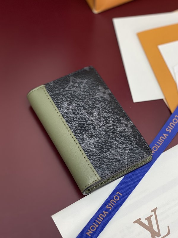 LV 포켓 머니클립 Monogram Eclipse 캔버 001-274506