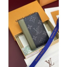 LV 포켓 머니클립 Monogram Eclipse 캔버 001-274506