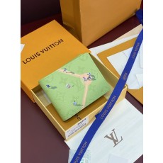 LV 아보카도 그린 슬렌더 지갑 001-274509