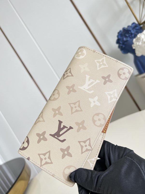 LV Brazza 모노그램 서플러스 캔버스 지갑 001-274587