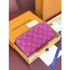 루이비통 모노그램 데님 지퍼 지갑 001-274596