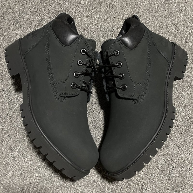 Timberland 클래식 블랙 로우 부츠 001-274648