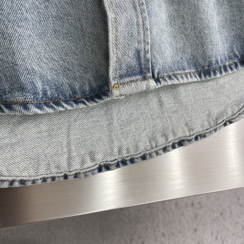 루이비통 로고 패치 데님 자켓 001-274663