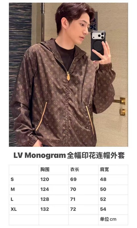 LV 프린트 자켓 001-274667