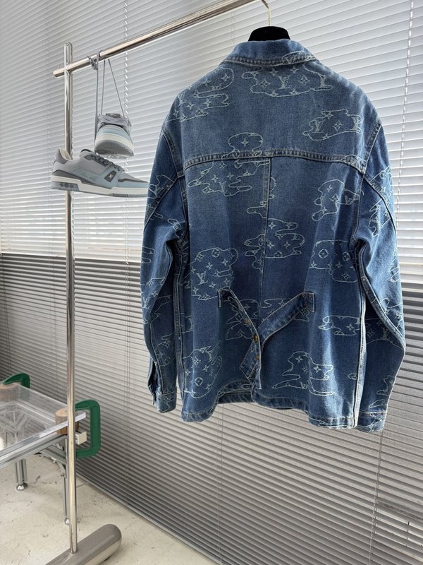 Nigo 콜라보 만인쇄 데님 자켓 001-274668