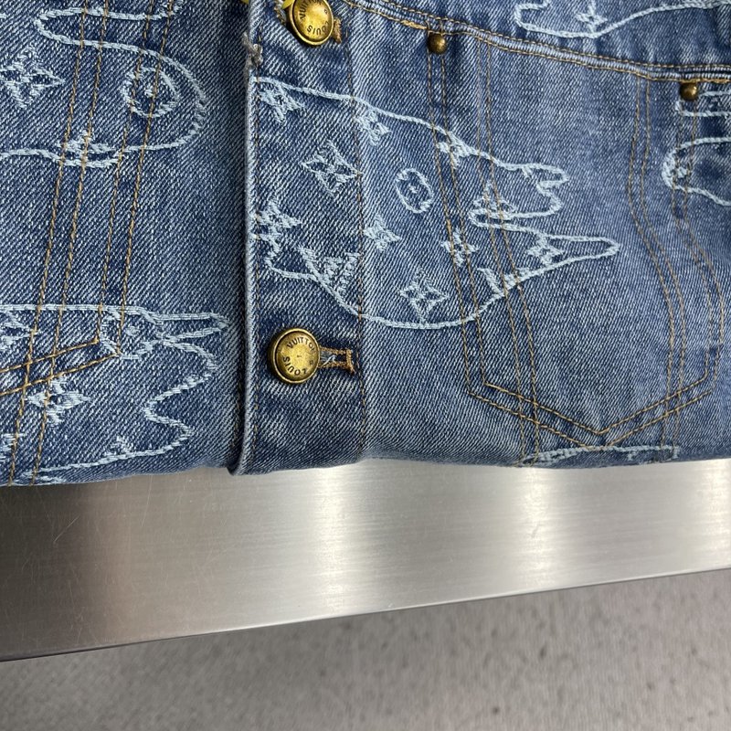 Nigo 콜라보 만인쇄 데님 자켓 001-274668