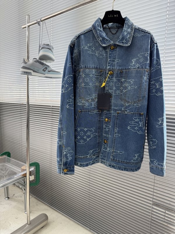 Nigo 콜라보 만인쇄 데님 자켓 001-274668