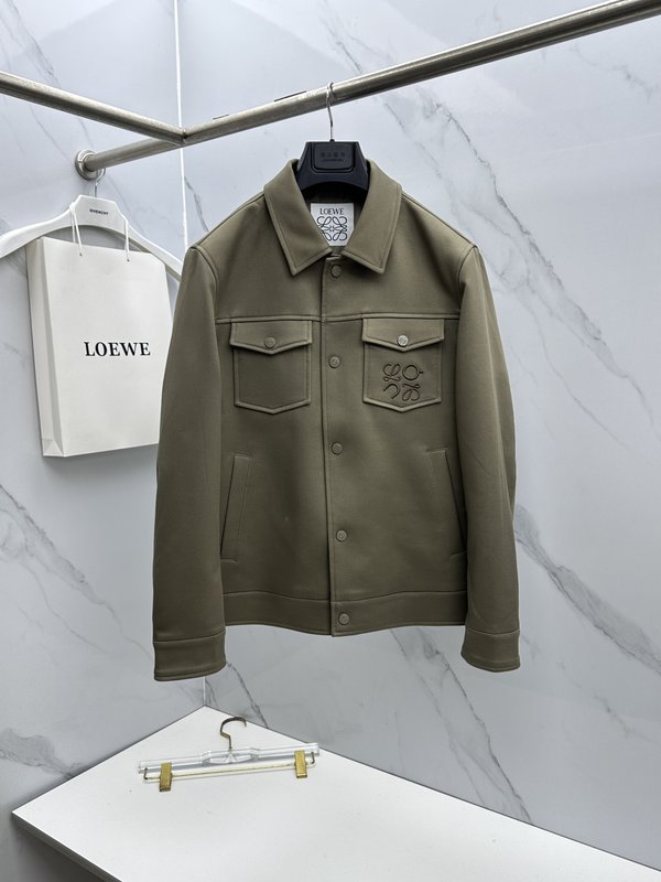 LOEWE 로에베 턴칼라 자켓 001-274924