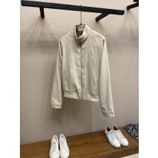 로에베 앙그람 엠보싱 울 지퍼 자켓 001-274971