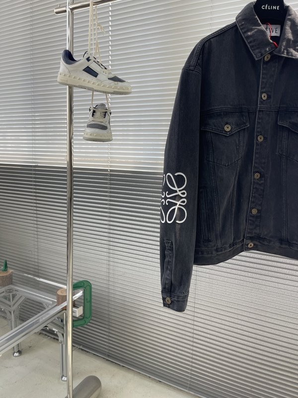 LOEWE Anagram 데님 재킷 001-274974