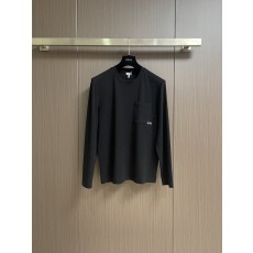 LOEWE 자수 로고 긴팔 티셔츠 001-275001