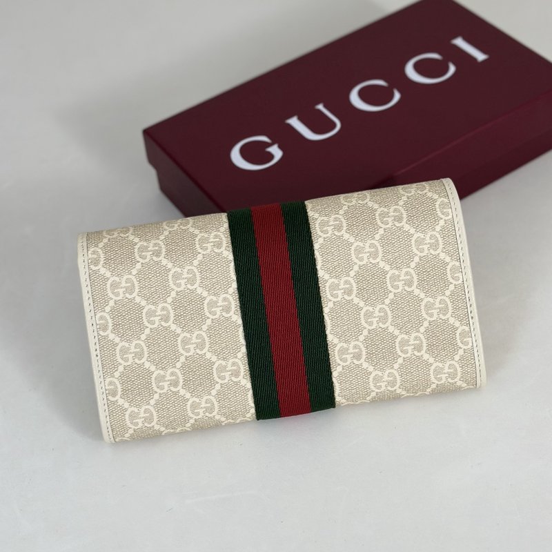 구찌 베이지 브라운 블랙 지갑 001-275038