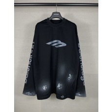 발렌시아가 2024 신상 3M 레터 프린트 티셔츠 001-275113