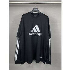 발렌시아가 x 아디다스 자수 긴팔 티셔츠 001-275152