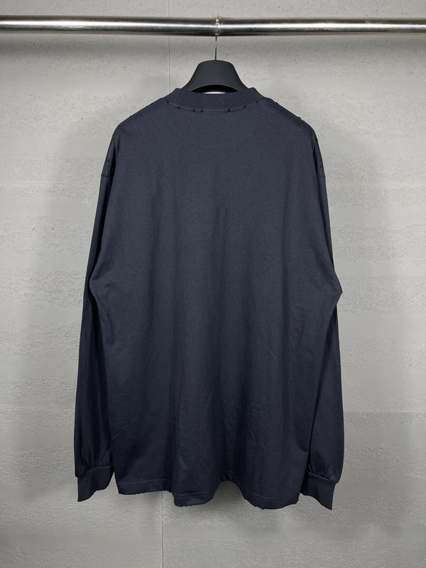 BALENCIAGA 그래피티 로고 반팔 티셔츠 001-275161