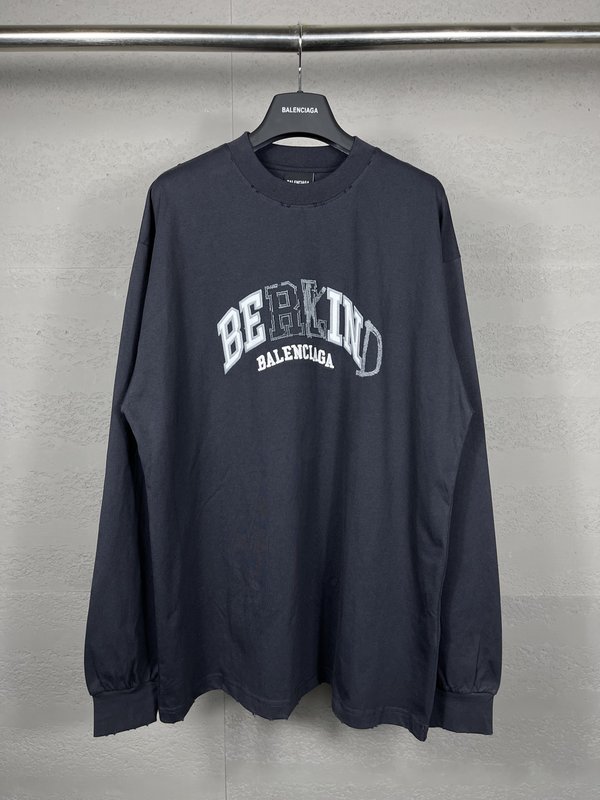 BALENCIAGA 그래피티 로고 반팔 티셔츠 001-275161