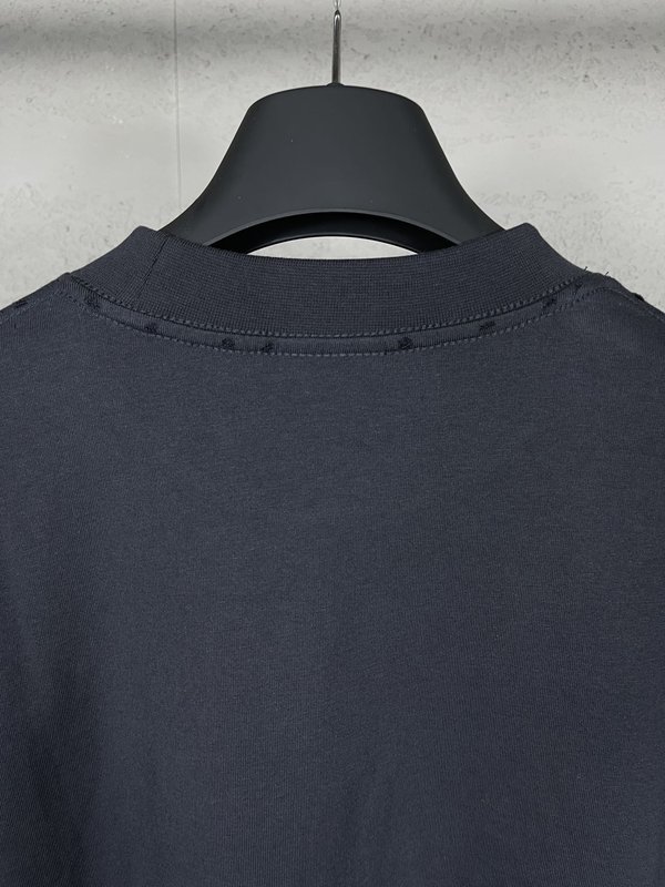 BALENCIAGA 그래피티 로고 반팔 티셔츠 001-275161