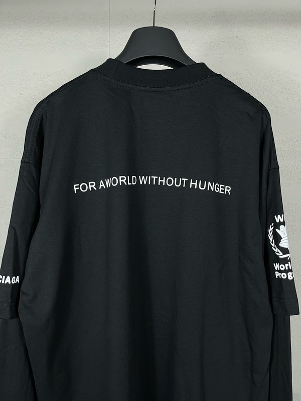 발렌시아가 WFP 자선 한정판 티셔츠 001-275165