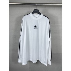 발렌시아가 x 아디다스 삼엽프린트 롱슬리브 티셔츠 001-275175