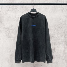 Balenciaga 25 신형 워싱 롱슬리브 티셔츠 001-275183