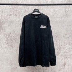 발렌시아가 빈티지 프린트 롱슬리브 티셔츠 001-275186