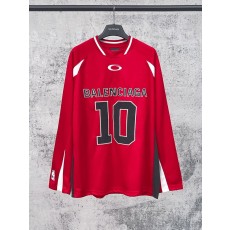 발렌시아가 NBA 콜라보 컬러블록 롱슬리브 티셔츠 001-275191