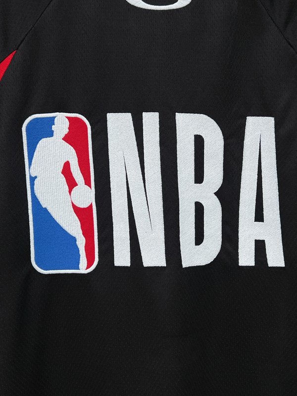 발렌시아가 NBA 협업 메쉬 패치워크 롱슬리브 티셔츠 001-275192