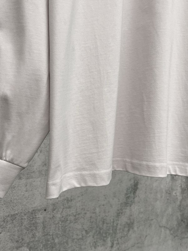 BALENCIAGA 25 신상 워싱 오래된 긴팔 티셔츠 001-275199