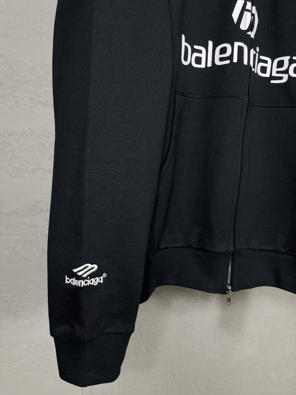 BALENCIAGA 맨유 콜라보 자수 후드티 001-275273