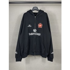 BALENCIAGA 맨유 콜라보 자수 후드티 001-275273