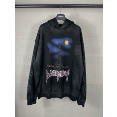발렌시아가 에펠탑 그래피티 후드티 001-275309