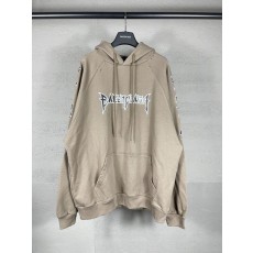 발렌시아가 프린트 후드 스웨트셔츠 001-275314