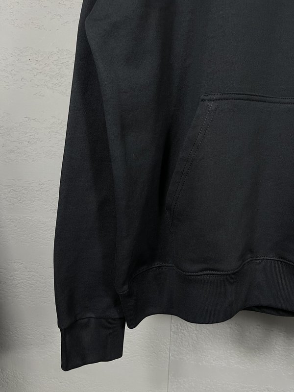 BALENCIAGA 클래식 레터 프린트 후드티 001-275316